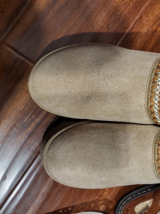 Mudd Shoes - Mudd Suede Slip-On Boots in Taupe